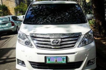 2013 Toyota Alphard 3.5Q V6 White For Sale 