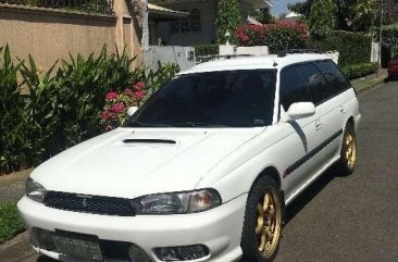 1998 Subaru Legacy Wagon AT White For Sale 