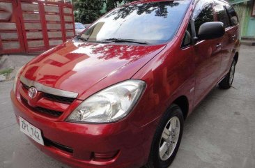 Toyota Innova E 2008 AT Red SUV For Sale 