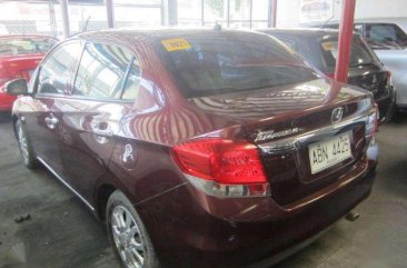 2015 Honda Brio Amaze 1.3L V AT Red For Sale 