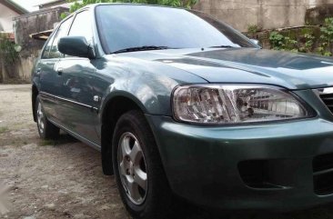 Honda City Type Z 2002 1.3 MT Green For Sale 