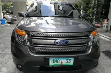 2013 Ford Explorer 3.5 V6 4WD Gray For Sale 