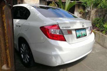 White Honda Civic 2012 for sale