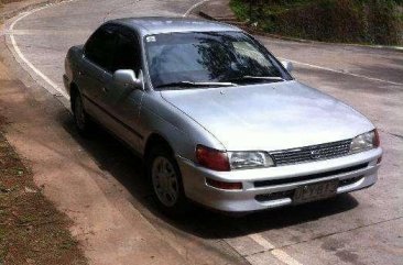 1996 Toyota Corolla Gli 1.6 MT Silver For Sale 