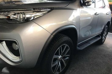 Toyota Fortuner V 4X2 2017 Silver SUV For Sale 