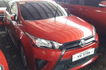 2016 Toyota Yaris E Automatic Red for sale