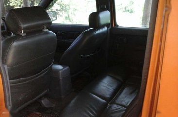 Nissan Frontier 4x4 2003 MT Orange For Sale 