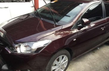 2017 Toyota Vios 1.3 E AT Blackish Red Gas For Sale 