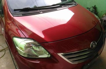 Toyota Vios E AT 2010 Red Sedan For Sale 