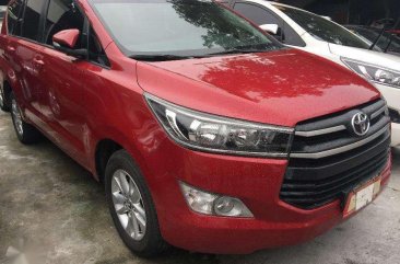 2017 Toyota Innova 2800 E Automatic Red Diesel Neg FOR SALE