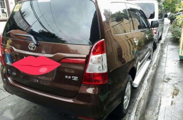 Toyota Innova E 2014 FOR SALE