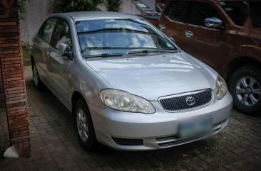 Toyota Altis Corolla E 1.6 2003 Silver Manual Gas FOR SALE