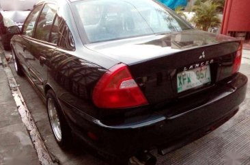 2002 Mitsubishi Lancer GLX MT Black For Sale 