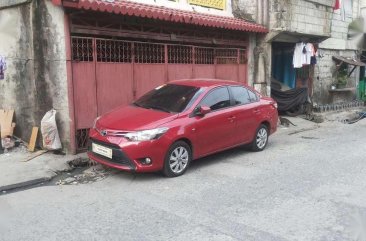 2016 Toyota Vios 1.3 EM Red Sedan For Sale 