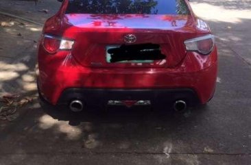 Fresh Toyota 86 Red 2013 AT Coupe For Sale 