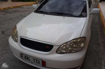 Toyota Corolla Altis J 2004 MT White For Sale 