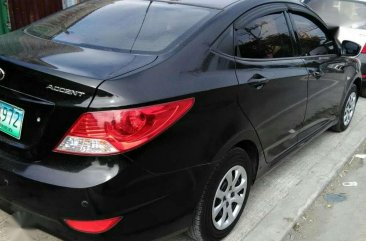 Hyundai Accent 2012 MT Black Sedan For Sale 