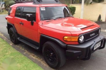 2015 TOTOTA FJ Cruiser AT Red SUV For Sale 