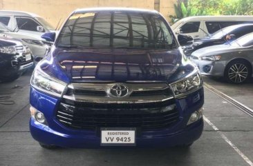 2017 Toyota Innova 2.8 G DIESEL AT Blue For Sale 