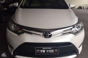 2015 Toyota Vios G AT White Sedan For Sale 
