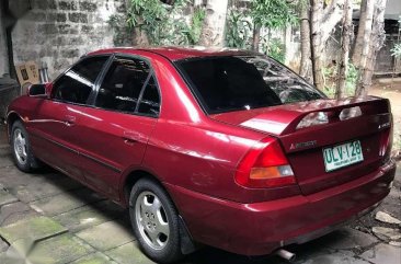 1997 Mitsubishi Lancer Red GLXi GOOD Condition FOR SALE