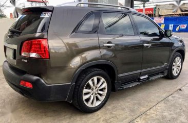 2011 Kia Sorento Ex 4x4 AT Brown For Sale 