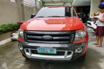 Ford Ranger Wildtrak 3.2 2013 4x4 Red For Sale 