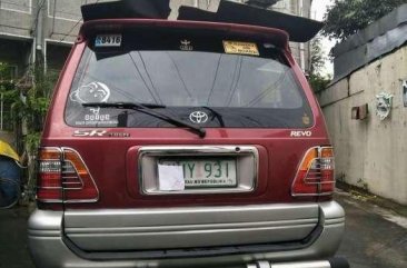 Toyota Revo SR 2004 AT Red SUV For Sale 