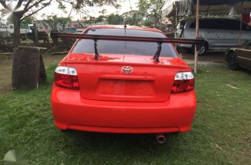 Toyota Vios 2004 E 1.3 MT Red Sedan For Sale 