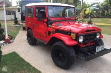 1974 Toyota Land Cruiser BJ40 Red For Sale 