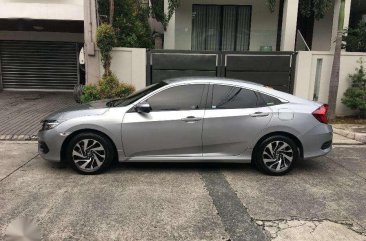 2016 Honda Civic 1.8 AT Gas Silver Sedan For Sale 