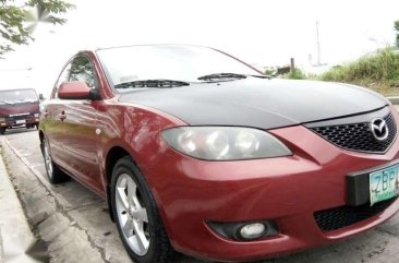 Mazda3 2005 1.6 Tiptronic Red Sedan For Sale 