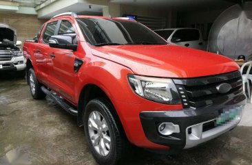 Ford Ranger Wildtrak 3.2 2013 4x4 Red For Sale 