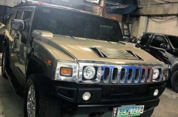 Hummer H2 2004 AT Silver SUV For Sale 