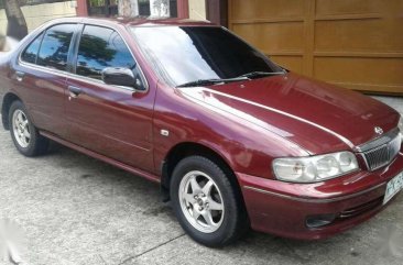 2000 Nissan Sentra EX Saloon MT Red For Sale 