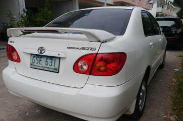 Toyota Corolla Altis 1.6 AT 2004 White For Sale 