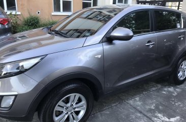 Kia Sportage 2012 Gasoline Manual Silver for sale