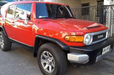 2015 Toyota FJ Cruiser Red Automatic 4x4 FOR SALE