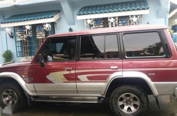 1997 Hyundai Galloper Exceed AT Red SUV For Sale 
