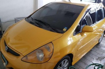Honda Jazz 2007 1.5 AT Yellow HB For Sale 