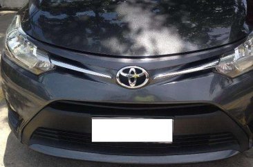 Toyota VIOS 1.3 E 2015 MT Gray Sedan For Sale 