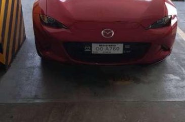 Mazda MX-5 Miata 2017 AT Red Roadster For Sale 