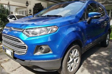2017 Ford Ecosport Trend AT Blue SUV For Sale 