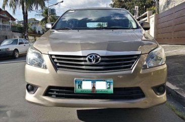 2013 Toyota Innova E Diesel AT Brown For Sale 