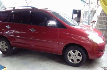 2006 Toyota Innova G Gas AT Red SUV For Sale 