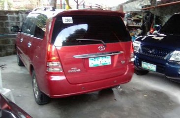 2006 Toyota Innova G MT Red SUV For Sale 