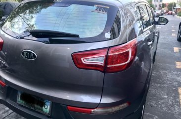 Kia Sportage 2012 Gasoline Manual Silver for sale