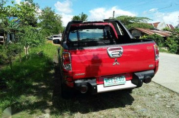 Mitsubishi Strada Gls 4X4 2010 MT Red For Sale 