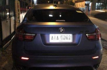 2015 BMW X6 3.0 Turbo Diesel Blue For Sale 