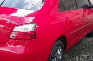 Toyota Vios 2013 1.3G AT Red Sedan For Sale 